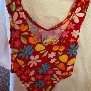 SWIM SUIT RED BABY CLOTHES NEW TAGS ONE PIECE SUIT
